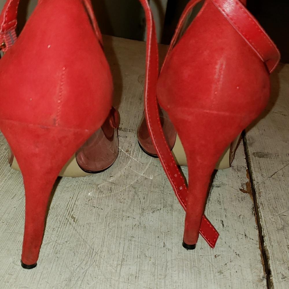 Bcbg Generation Ruby/Transparent Pump Size 8 - image 2